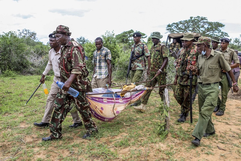 police in kenya found 21 bodies on a controversial pastor's land