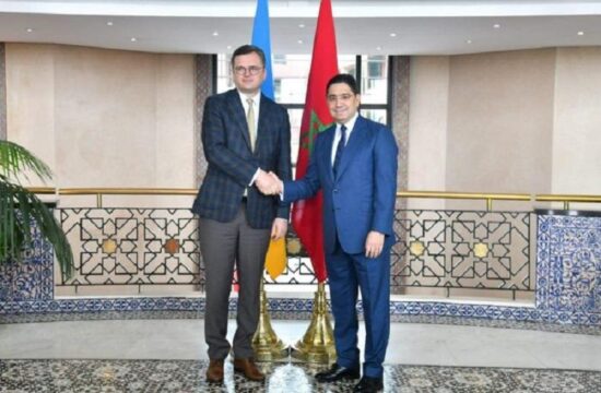foreign ministers from ukraine and morocco meet in rabat