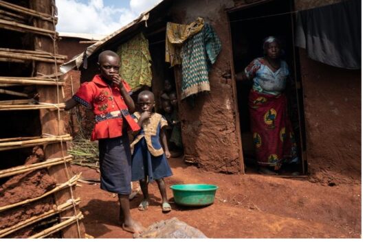in an idp settlement in eastern drc, at least 13 people have died
