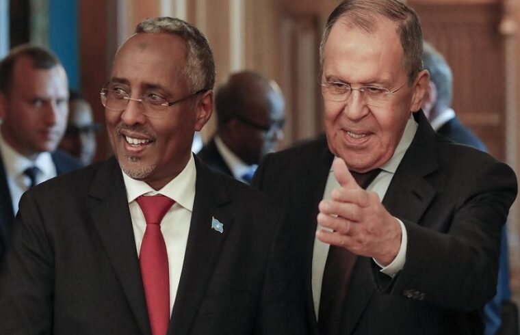 russia offers aid to the somalian army in the fight against terrorist groups.