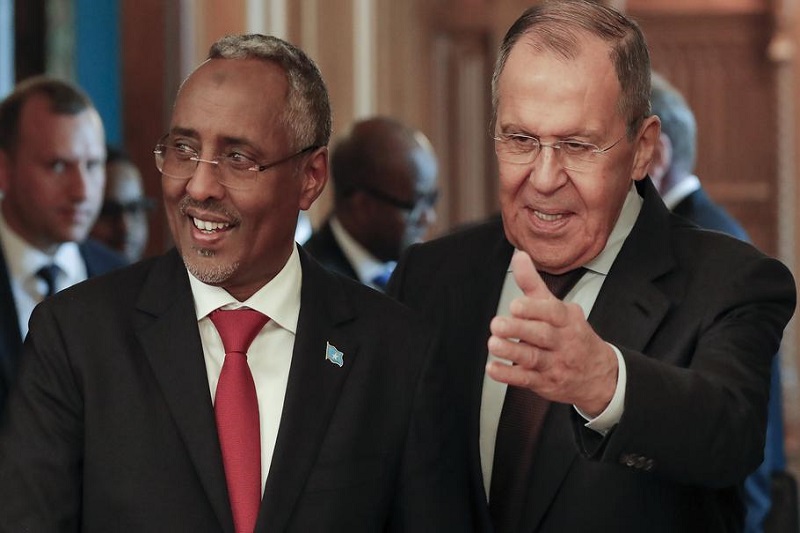 russia offers aid to the somalian army in the fight against terrorist groups.