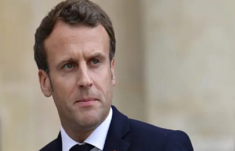 french president emmanuel macron holds pre summit meetings for the global financial pact