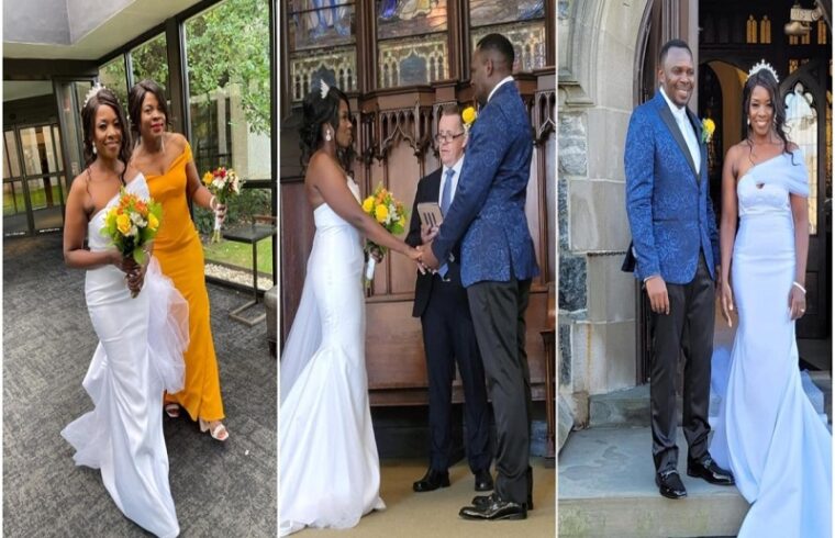 gospel singers tie the knot in a joyous wedding ceremony