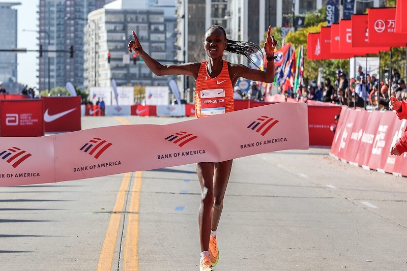 ruth chepngetich aims for 3rd consecutive win in chicago marathon