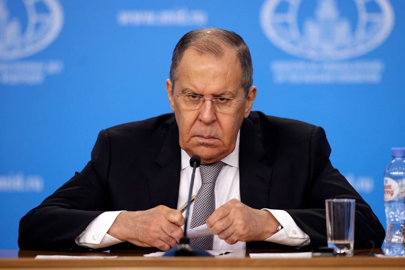 sergei lavrov, the foreign minister of russia, heads to burundi