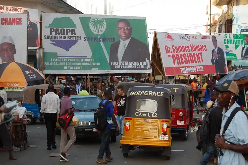 sierra leone's election tensions rise as voting day approaches