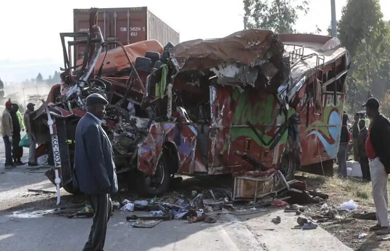 a deadly truck collision claimed 48 lives in kenya