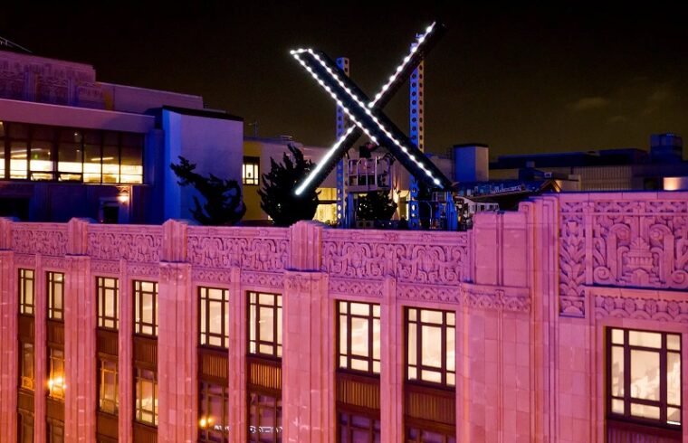 man struggles with 'insomnia' after twitter hq gets new 'x' symbol