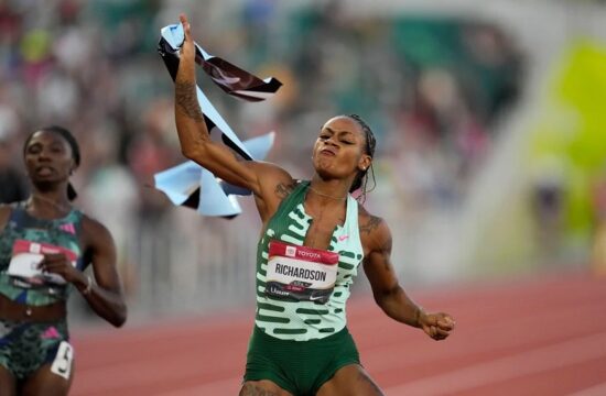 sha’carri richardson wins 100m in 10.82s at us championships