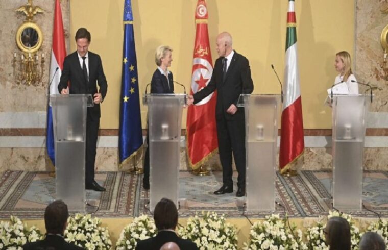 the eu and tunisia sign a strategic agreement on migration and the economy.