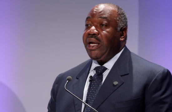 gabonese president ali bongo begins campaign for re election