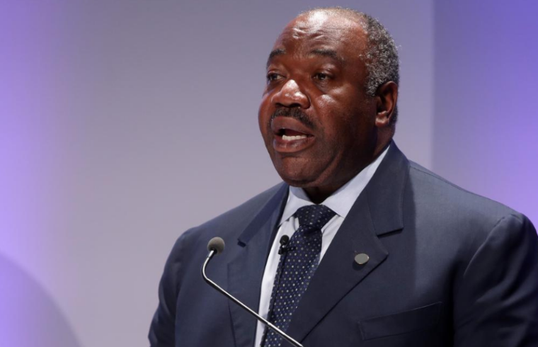 gabonese president ali bongo begins campaign for re election