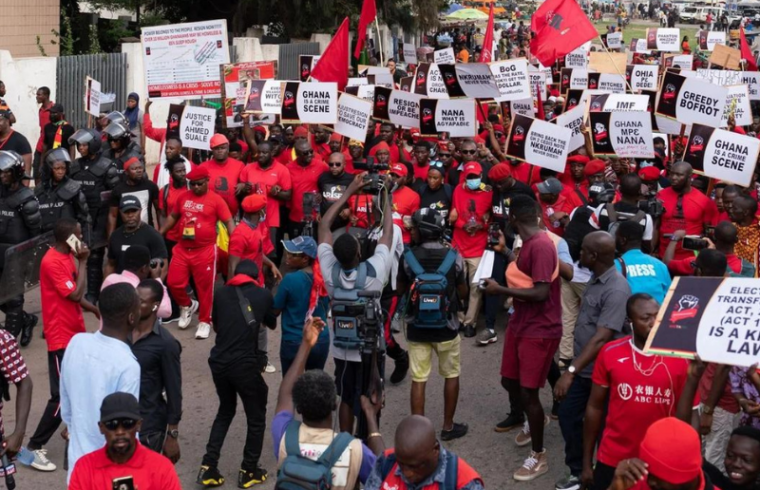 the ghanaian uprising a call for change