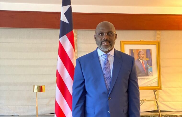 liberia votes for its future george weah seeks reelection