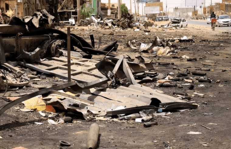 deadly shelling strikes khartoum market