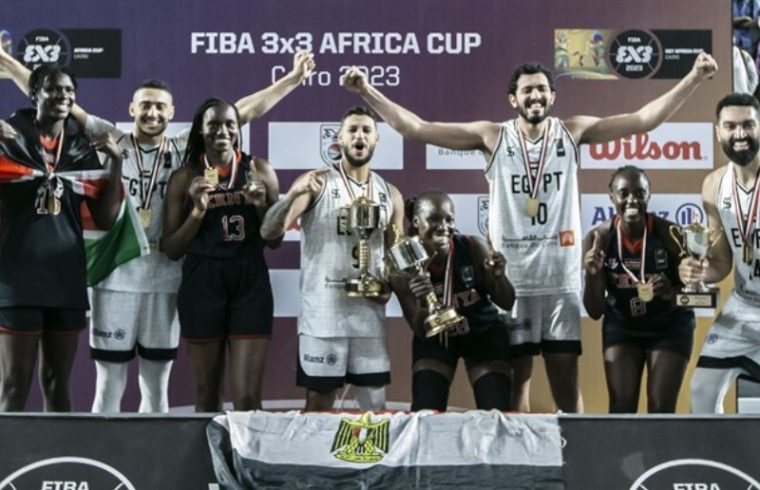 egypt secures gold in fiba 3x3 africa cup 2023 men and women triumph