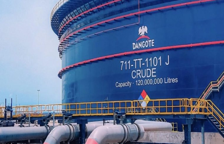 nigerias energy transformation 1 million barrels delivered to dangote refinery