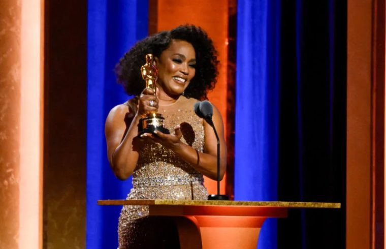 angela bassett honored with an oscar for her distinguished career