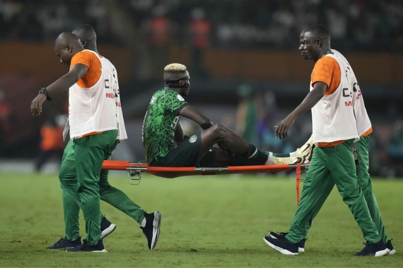 osimhens participation in can 2023 against south africa uncertain due to injury
