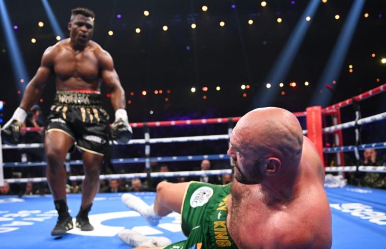 after fury ngannou sets sights on joshua in the boxing ring