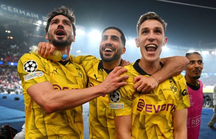 champions league semi final hummels header led dortmund victory against psg