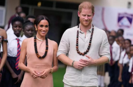 harry and meghan touched down in nigeria