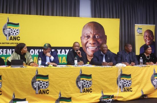 following an election setback the anc of south africa forms the national unity government