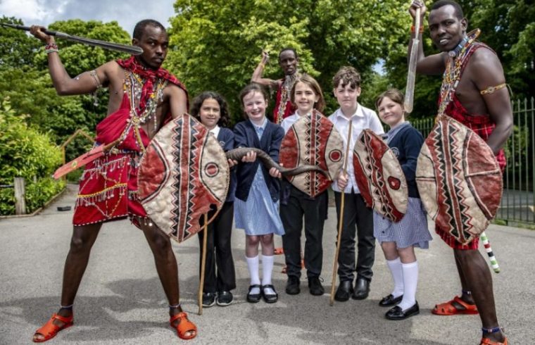 maasai community visits the uk for education and conservation