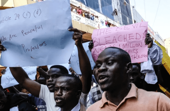 42 demonstrators in ugandan court following young led protest in kampala