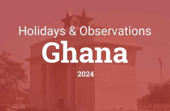 holidays in ghana 2024