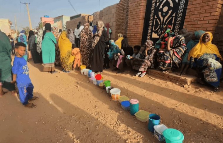 darfur region of sudan on the edge of famine amid continual conflict and humanitarian crisis