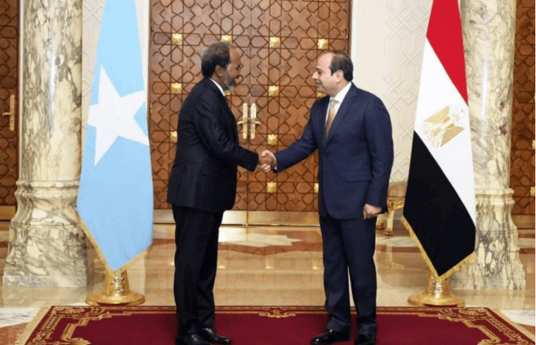 egypt and somalia agree military cooperation program to boost bilateral relations