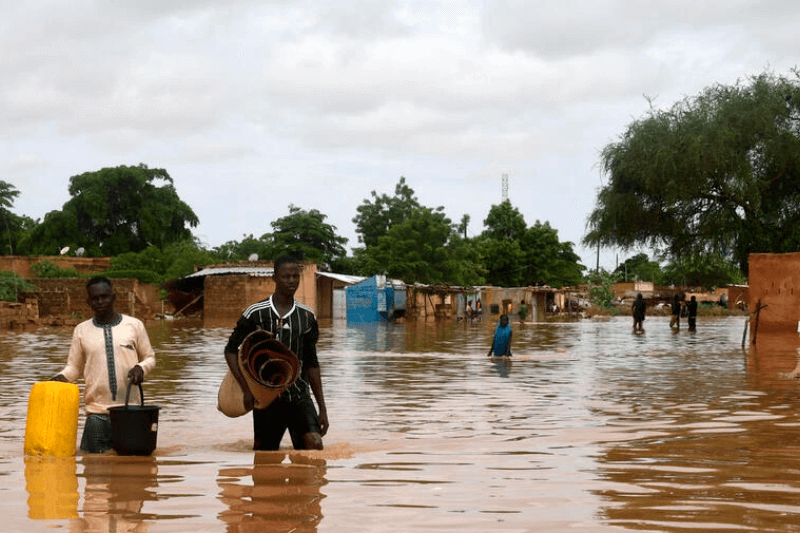 in northern sudan, catastrophic floods claim many lives and cause thousands of displacement