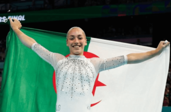 paris 2024 algerian nemour becomes the first african gymnast to win olympic gold