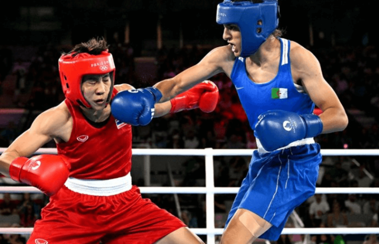 paris 2024 olympic games iman khalif, the algerian boxer, one fist away from the gold medal