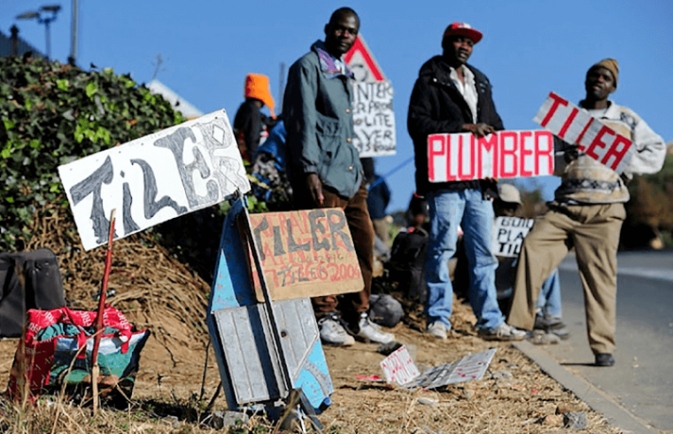 south africa jobless rate rises for the third quarter running