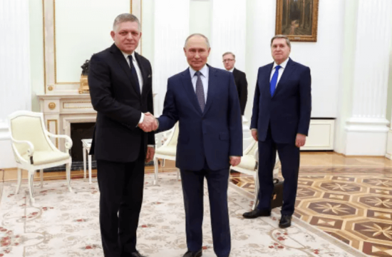 Slovak PM meets Putin in unannounced Moscow visit