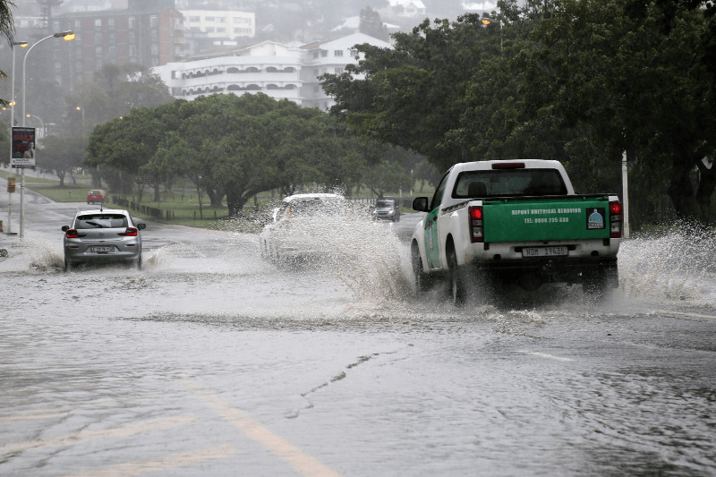 Heavy Rainfall Brings Widespread Flooding and Road Closures in Durban