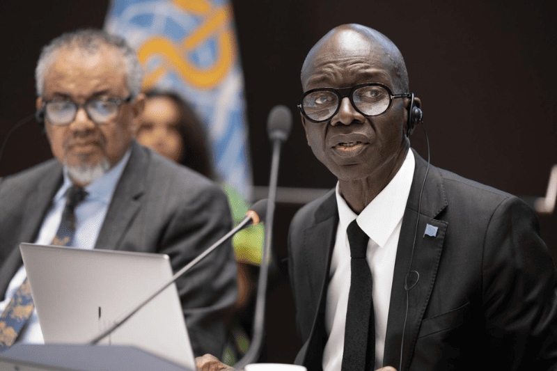 who is mohamed janabi nominated as next director of who african region