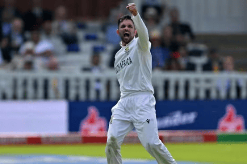 keshav maharaj makes history as first south african spinner to reach 200 test wickets