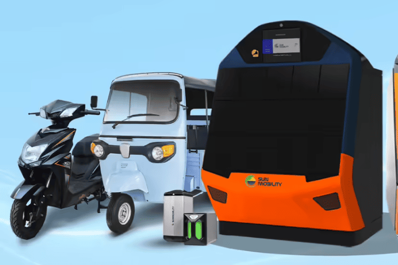 sun mobility secures 135 million to launch africas largest battery swapping network know the details