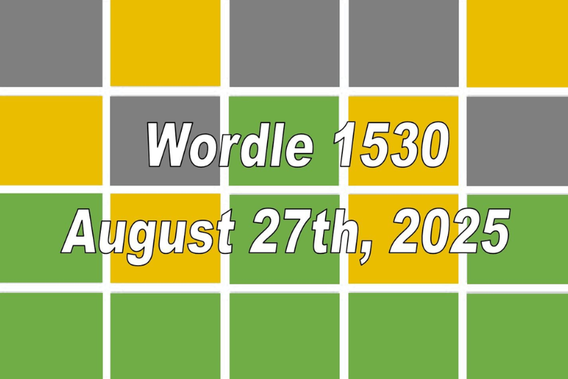 wordle today 27 august 2025, wordle hints august 27, wordle answer today, wordle solution, nyt wordle puzzle.