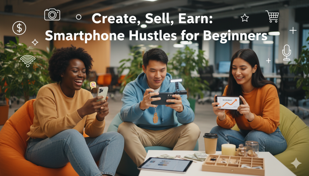 create sell earn smartphone hustles for beginners