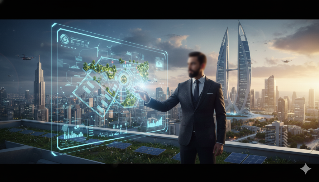 bahraini entrepreneur smart cities management firm
