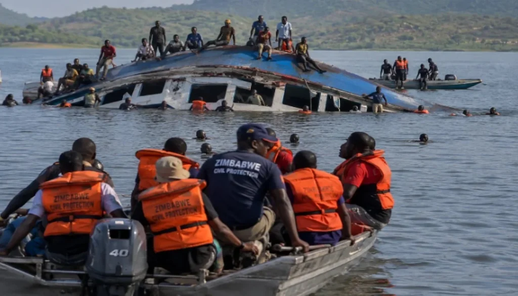 Zimbabwe Lake Kariba ferry disaster