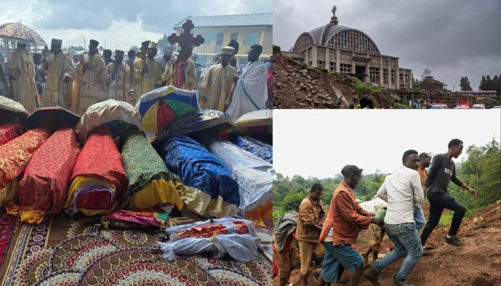 Ethiopia monastery landslide