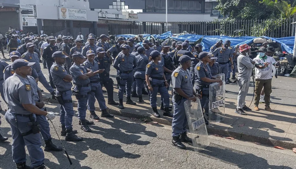 South Africa Anti-migrant Protest
