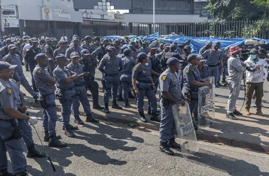 South Africa Anti-migrant Protest