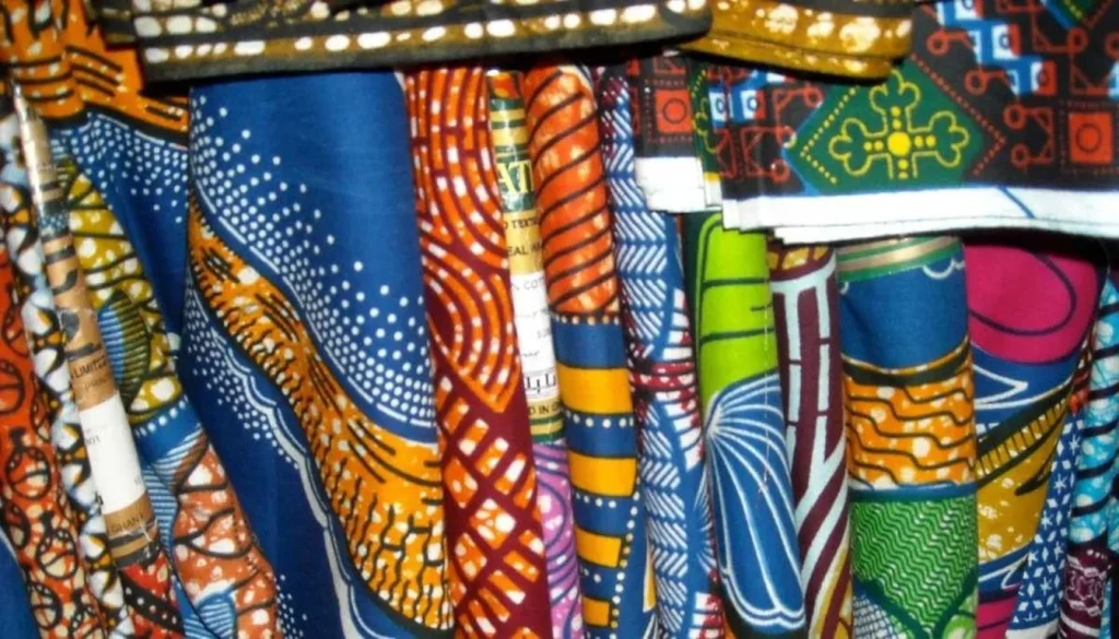 Ankara print fabric collection