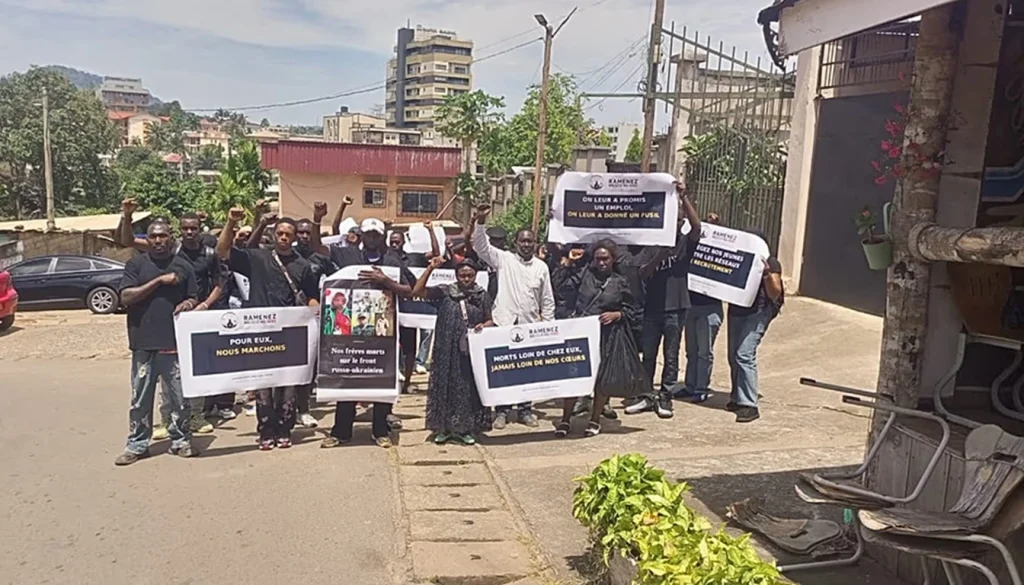 Cameroon families Ukraine